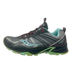 Saucony Excursion TR8 Trail Run Shoes Womens 9 1/2 Gray 1.0.3.0:J.7.3